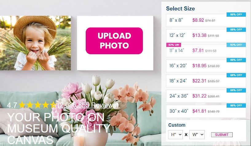 Easy Canvas Prints Official Reviews